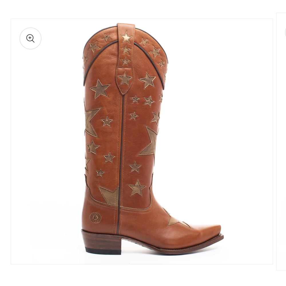 RANCH ROAD Presidio Liberty Cognac tall shaft NWT